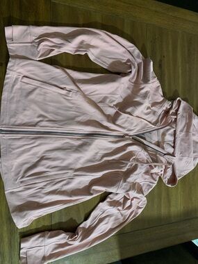 lululemon athletica Pale Pink Hooded Utility Jacket